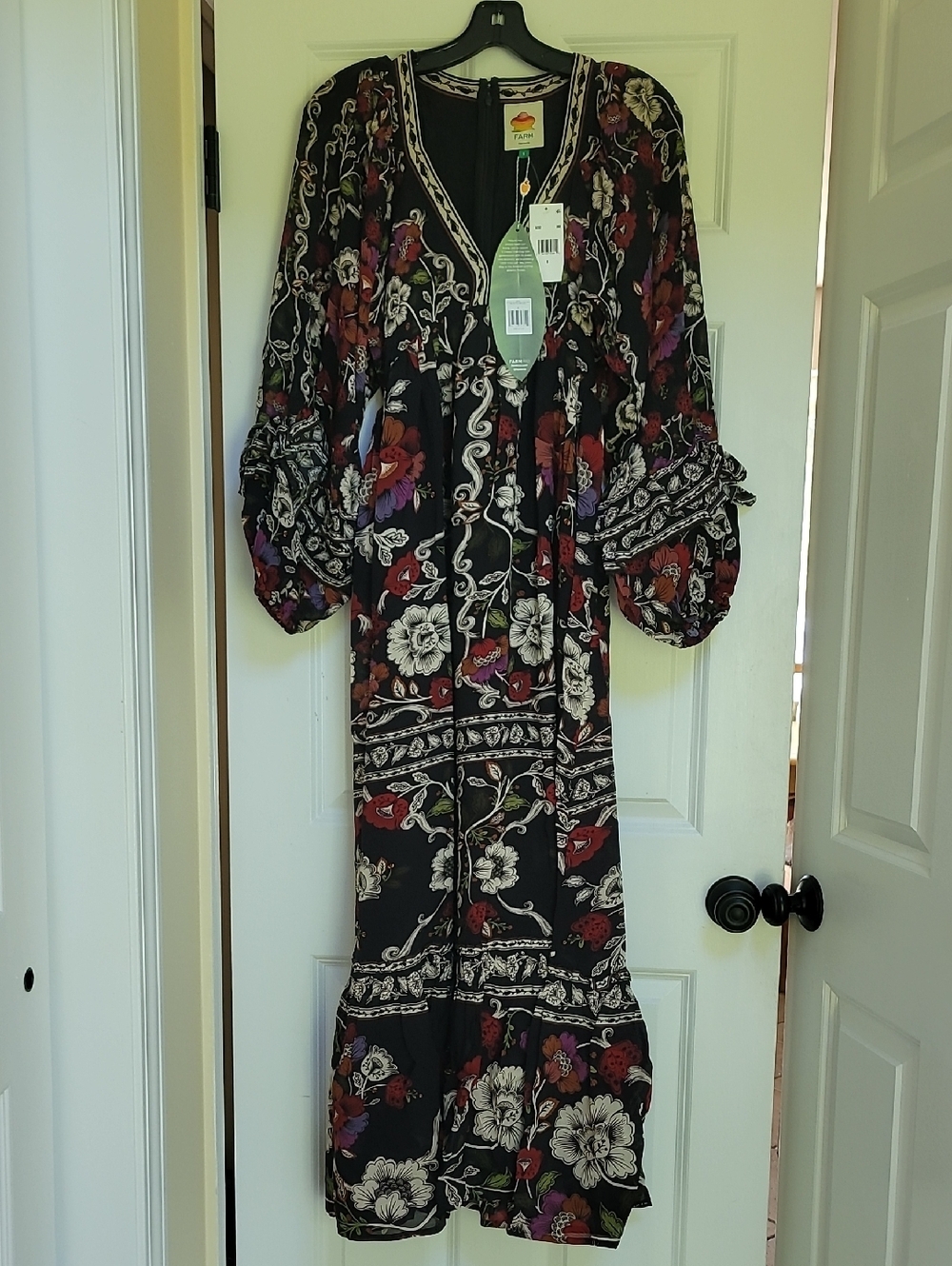 FARM Rio Rococo Flowers Maxi Dress - Picture 6 of 11
